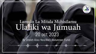 Lamulo La Mitala Mchisilamu By Sheikh Abdunnor Limbani Fundi