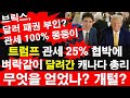 트럼프 관세 25% 협박에 벼락같이 달려간 캐나다 총리, 무엇을 얻었나? 개털? 브릭스, 달러 패권 부인? 관세 100% 몽둥이 [레지스탕스TV, 정광용TV]