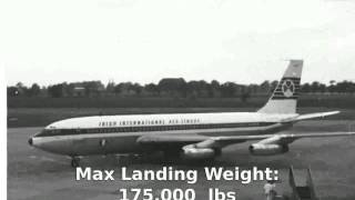 Boeing 720  Commercial Passenger Jet -  Specs Photos