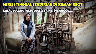 PECAH HATI INI.! GADIS DESA CANTIK KORBAN AYAH KANDUNG TINGGAL DI RUMAH REOT PINGGIR KUBURAN