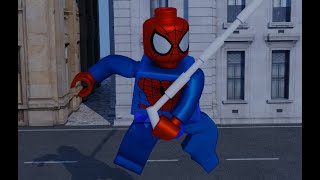 Lego Spiderman Blender Animation