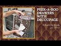 Let's makeover this oversized nightstand with decoupage and all in one style paint