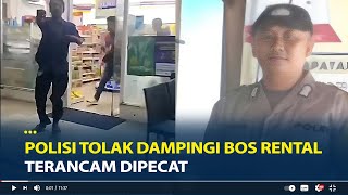 Sosok Bripka Dedi Irwanto Polisi Tolak Dampingi Bos Rental Mobil Sebelum Ditembak,Terancam Dipecat