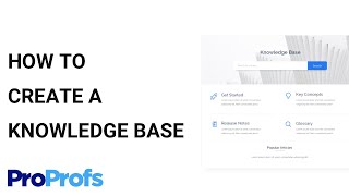 How to Create a Knowledge Base For Your Website