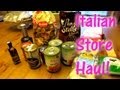 Mini Italian Specialty Store Haul  - Laura's Topics Starring Laura Vitale