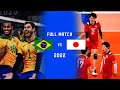 BRA vs JAP - Partida Completa | Amistoso Masculino 2022