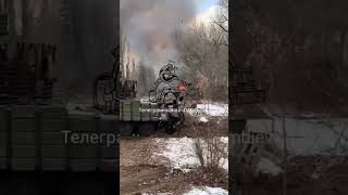 Подрыв БК танка т-62 ВСУ
