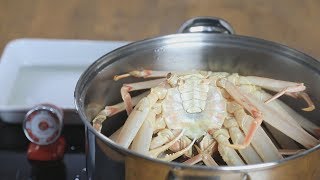 [청춘애]속이 꽉찬 신선한 동해안 박달 대게~💕 맛있게 찌는 방법