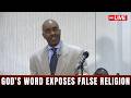Pastor Gino Jennings [March 08, 2026]... God’s Word Exposes False Religion