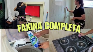 FAXINA COMPLETA EM CASA, fiquei uma semana sem limpar a casa 😱 #faxina