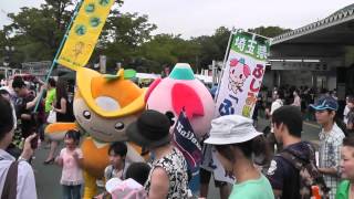 ふじみん、トコろんとのツーショット！20130824埼玉フェスタ2013