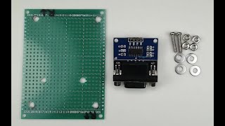 Making of RS232C Interface DIN Rail Mount - Part 1, Aug 11th, 2021