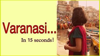 Assi Ghat | The whole vlog is live on my channel  #varanasivlog #ytshorts #harhargange #banaras