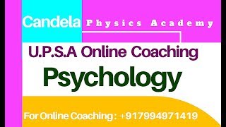 U.P.S.A Coaching||Psychology Rare facts||Class1