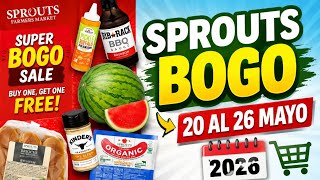 🇺🇸 Sprouts Farmers Market Weekly Ad Preview May 20-26 2026 | Best BOGO Grocery Deals