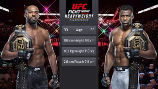 Jon Jones vs Francis Ngannou Full Fight - UFC Fight Of The Night