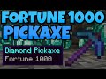 How to get a FORTUNE 1000 PICKAXE in Minecraft 1.20