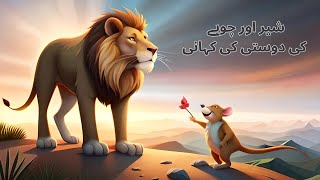 Sher aur Chuha | 3D Fairy Tales for Kids | 3D Fairy Tales Collection | Lion and Mouse Story Hindi