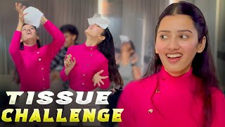 Tissue Challenge Kaun Hai Sabse Tez 🏆 😂