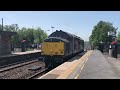 37884 ‘cepheus’ thrashes past lydney train station 30 5 2023