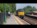 37884 ‘cepheus’ thrashes past lydney train station 30 5 2023