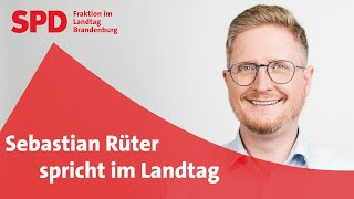 Sebastian Rüter spricht zur Novellierung des Landespersonalvertretungsrecht