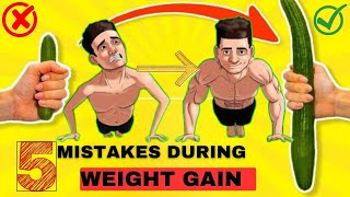 Avoid these 5 gym mistakes for maximum weight gain!