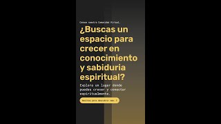 Descubra las oportunidades que ofrece la comunidad virtual Transformados en Cristo.