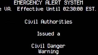 Request: Civil Danger Warning