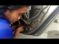 power window motor and window switch cleaning/Honda city