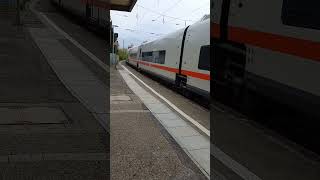 Was sagt ihr? IC oder ICE? Der ganz neue ICE L Talgo in Stuttgart Münster.