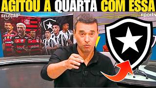 NOSSA! RIZEK DEU AULA NOS COMENTARIOS! CONFIRA O QUE ELE DISSE DO BOTAFOGO DE REGATAS