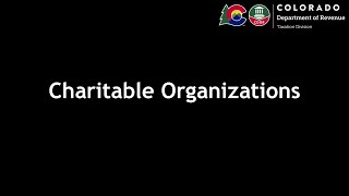 Charitable Organizations
