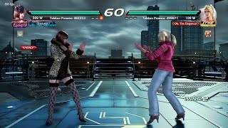 Grass Toucher (Anna) vs TheB*tch (Nina) - Tekken 7