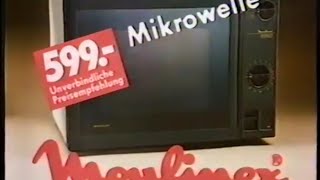 80er Werbung: Moulinex Mikrowelle