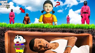 GTA 5 : Shinchan and Franklin Playing Squid Games 2😱 | Gta 5 tamil | Gta 5 mods