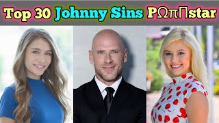 Top 30 beautiful Opponents Actresses of Johnny Sins | Top 30 Actresses who worked with Johnny Sins