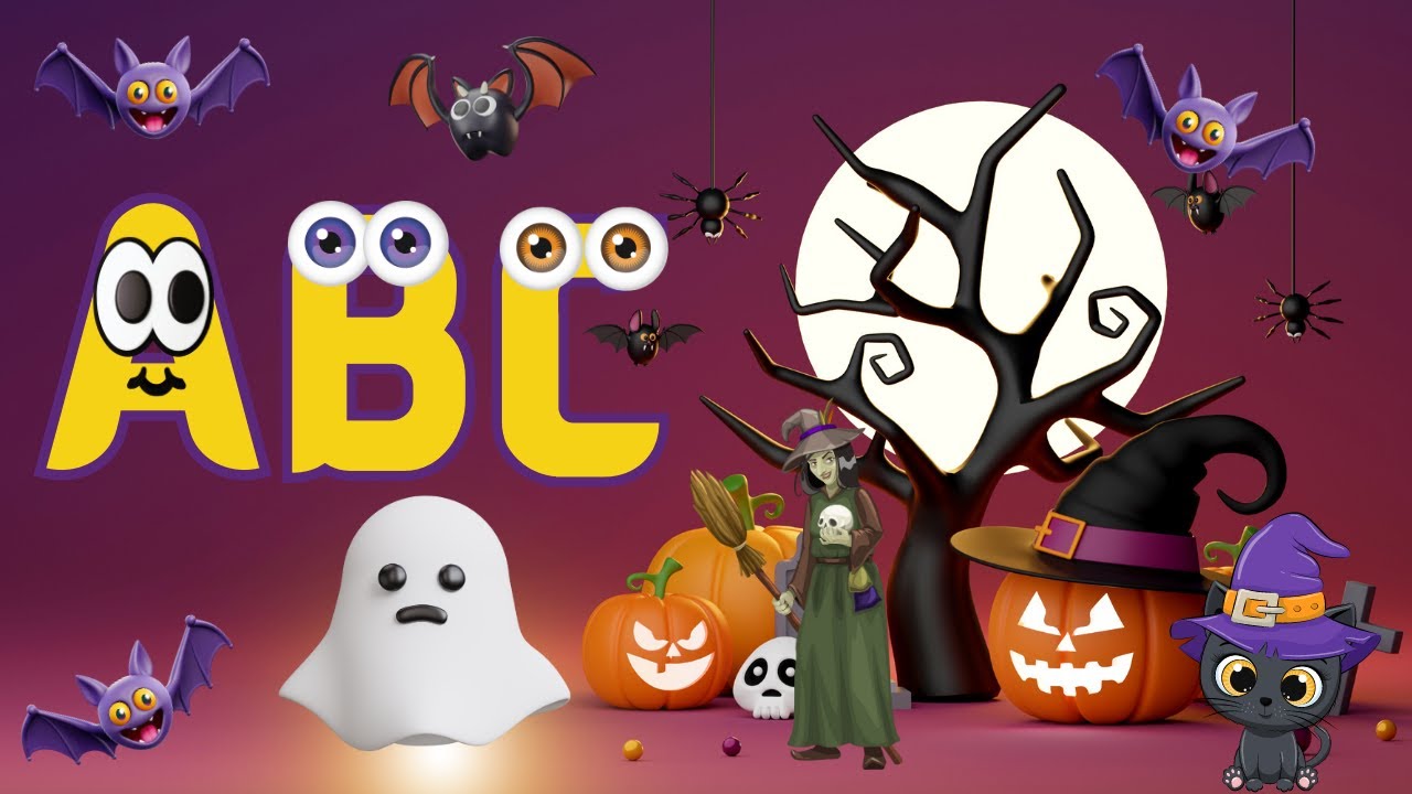 Abc Horror Kids Halloween Song A For Apple अ स अन र Phonics