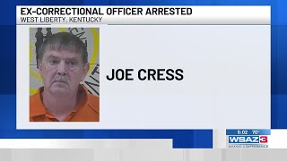 Ex-correctional officer arrested