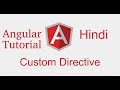 Angular 9 Hindi tutorial # Make custom directive