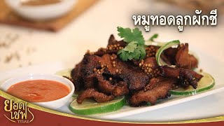 หมูทอดลูกผักชี Fried Pork with Coriander Seed | ยอดเชฟไทย (27-11-22)