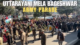 उत्तरायणी मेला बागेश्वर में ARMY की झांकी || Kumaon Regiment