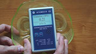 Dosimeter Radiometer ATOMECO MKS-01SA1 - BETA-1-1 GM counter (Licznik Geigera/Dozymetr)