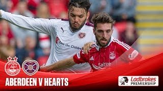 Hearts and Aberdeen in stalemate at Pittodrie