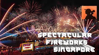 CNY 2020 SPECTACULAR FIREWORKS FULL VIDEO @ SINGAPORE | EDWARDC TV