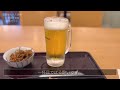 【広島せんべろ酒場】 1　せんべろ初心者にオススメ！「得々セット 1 000円」生ビール2杯と唐揚げ・選べる小鉢2皿のちょい飲みセット！ ＠まいどおおきに 広島袋町食堂