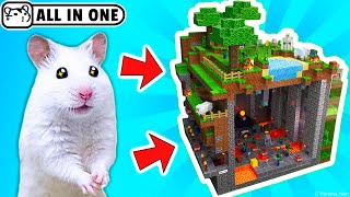 The World's Largest Hamster Maze - obstacle course! All in One 🐹 Homura Ham