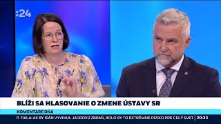 Komentáre dňa: Zuzana Števulová (PS) vs. Tibor Gašpar (Smer-SSD) | 16.6.2025