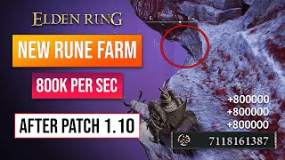 Elden Ring Rune Farm | Easy Rune Glitch After Patch 1.10! 1,000,000,000 Runes!