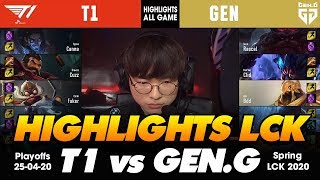 T1 vs GEN.G (ALL GAMES HIGHLIGHTS) - CHUNG KẾT LCK MÙA XUÂN 2020 | VĂN TÙNG